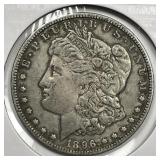 1896-O Morgan Silver $1 Extra Fine XF
