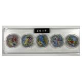 2019 National Park Quarters Colorized Set