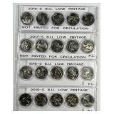 2016-2019 "S" Park Quarters 4-Set Date Run