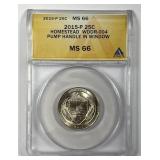 2015 Homestead Quarter Pump Handle DDR ANACS