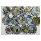 14 Different Painted National Park Quarters