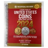 Guide Book US Coins (Red Book) Large Print Ed 2024