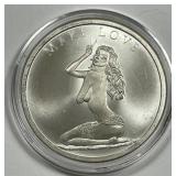 2019 Silver Shield Make Love Nude 1 Oz 999 Silver