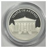 Drachm Temple of Artemis 1 oz .999 Silver