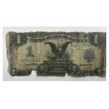 1899 $1 Black Eagle Silver Certificate Note
