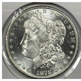 1878-S Morgan Silver $1 Brilliant Uncirculated BU