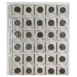 Mix of 30 Buffalo Nickels 1920 - 1929-D