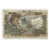 Awesome Short Snorter 36 Signatures Frisco Kid