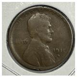 1911-S Lincoln Wheat Cent Very Good VG