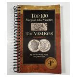 Top 100 Morgan Dollar Varieties THE VAM KEYS Book