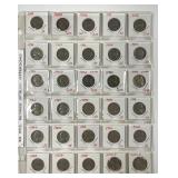 Mix of 30 Jefferson Nickels Mostly 1930