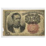 1874-6 10 Cent Fractional 5th Issue VG