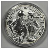 MALTA: 2022 Silver 5 Euro Knights of the Past 1 oz