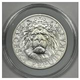 NIUE: 2022 Silver $2 Czech Lion BU
