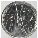NIUE: 2022 Silver $2 Darth Vader Star Wars BU 1 oz