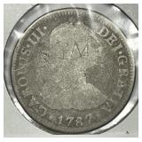 MEXICO: 1787-Mo FM Silver 2 Reales