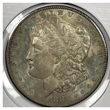 1883 Morgan Silver $1 Uncirculated BU Toner