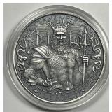 Poseidon Ocean Emperor  Medallion 1 oz .999 Silver