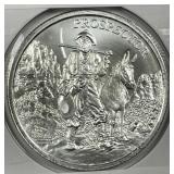 Prospector 1 Ounce Sliver Art Round