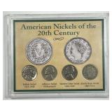 American Nickels of the 20th Century Set