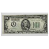 1934 $100 FRN San Francisco UNC