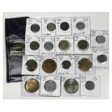18 Various Exonumia "Good For" Tokens