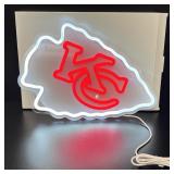 Kansas City Chiefs Arrowhead LED Neon Sign