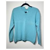 Mark, Fore & Strike Turquoise Cashmere Sweater