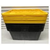 Set of 5 Greenmade 27 Gallon Storage Totes