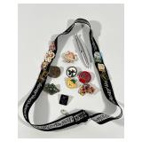 Disney Parks Lanyard, Mickey Pen & Pin Collection