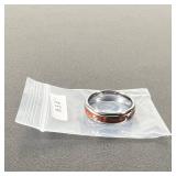 NEW Pono Koa Wood Inlay & Tungsten Band Ring