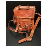 JAALD Top Grain Leather Messenger Bag