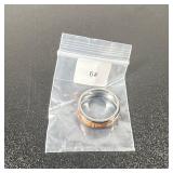 Pono Woodworks Koa Wood & Tungsten Ring Size 6