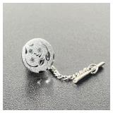 Vintage Anson Sterling Silver Tie Tack