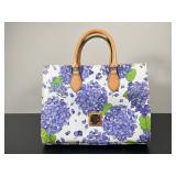 Dooney & Bourke Hydrangea Janine Satchel