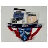 Set of 4 Men's BSHETR & JAXFSTK Athletic Underwear
