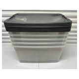 Set of 4 Sterilite Ultra Latch 70 Qt Storage Bins