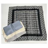 Four Assorted 100% Pure Silk Scarf Collection