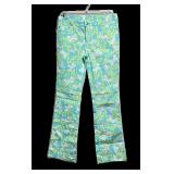 Vintage Lilly Pulitzer Blue Butterfly Print