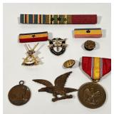 Vintage US Military Medal Service Ribbon