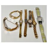 Vintage Seiko & Pulsar Women's Gold Tone Watches