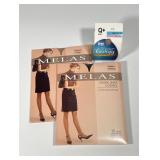 Melas & L'eggs Women's Sheer Control Top Pantyhose