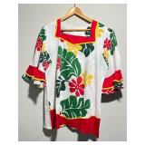 Made in Hawaii Vintage Cotton Floral Muu Muu Top