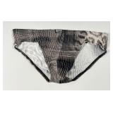 Roberto Cavalli Leopard & Mesh Print Mens Brief