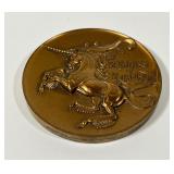 Medallic Art Co 1982 Bronze Unicorn Calendar Coin