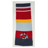Disneyland Resort Paris Mickey Mouse Striped Scarf