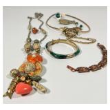 Park Lane Vintage Costume Jewelry & Stone Lot