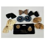 Vintage Shoe Clips Collection & Gold Tone Studs