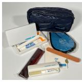 Vintage Pan Am Airlines Travel Amenity Kit & Bag