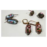 VTG Russian Hand Painted Porcelain & Enamel